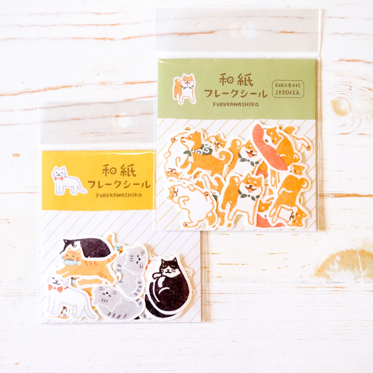 Washi Flake Stickers Sticker Furukawa Shiko 
