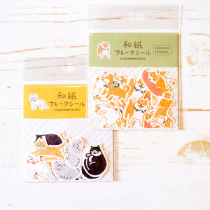 Washi Flake Stickers Sticker Furukawa Shiko 