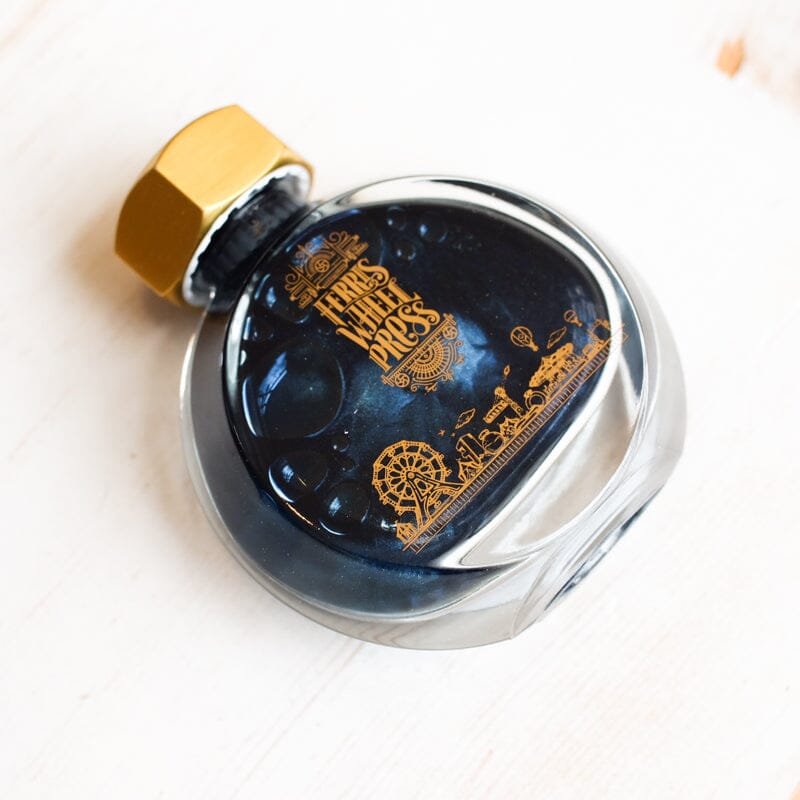 38ml - Bathurst Blue Denim Ink Bottled Ink Ferris Wheel Press 