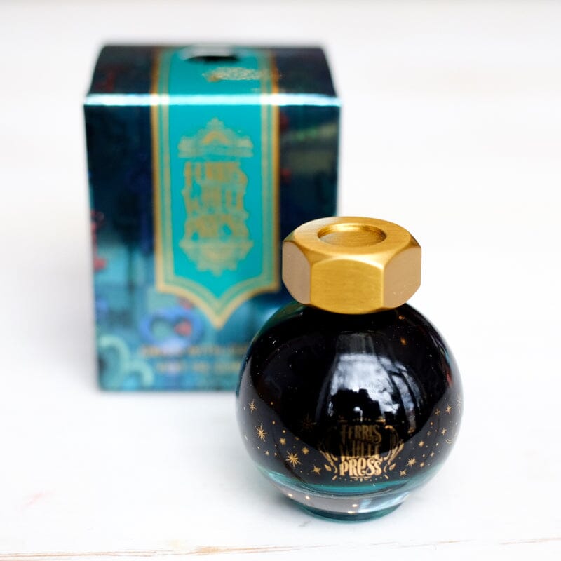 FerriTales - Down the Rabbit Hole - Green with Curiosity Bottled Ink Ferris Wheel Press 