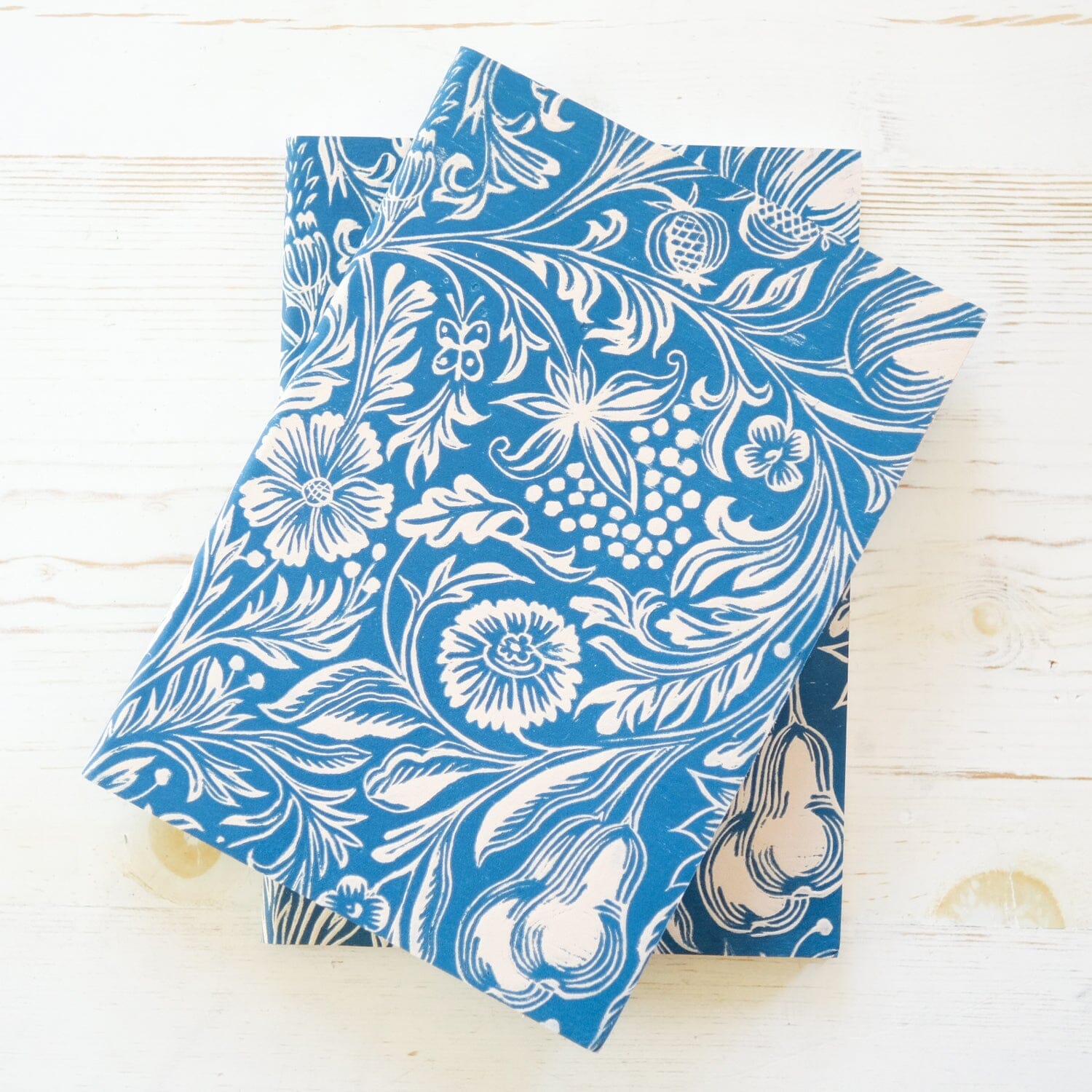 German Bouquet Leather Journal Journal Papillon Press 