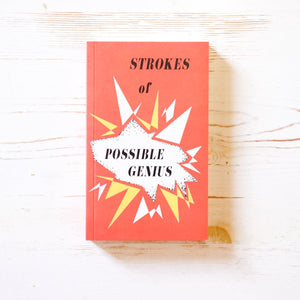 Paperback Writer Notebook Goods for the Study Strokes of Possible Genius 
