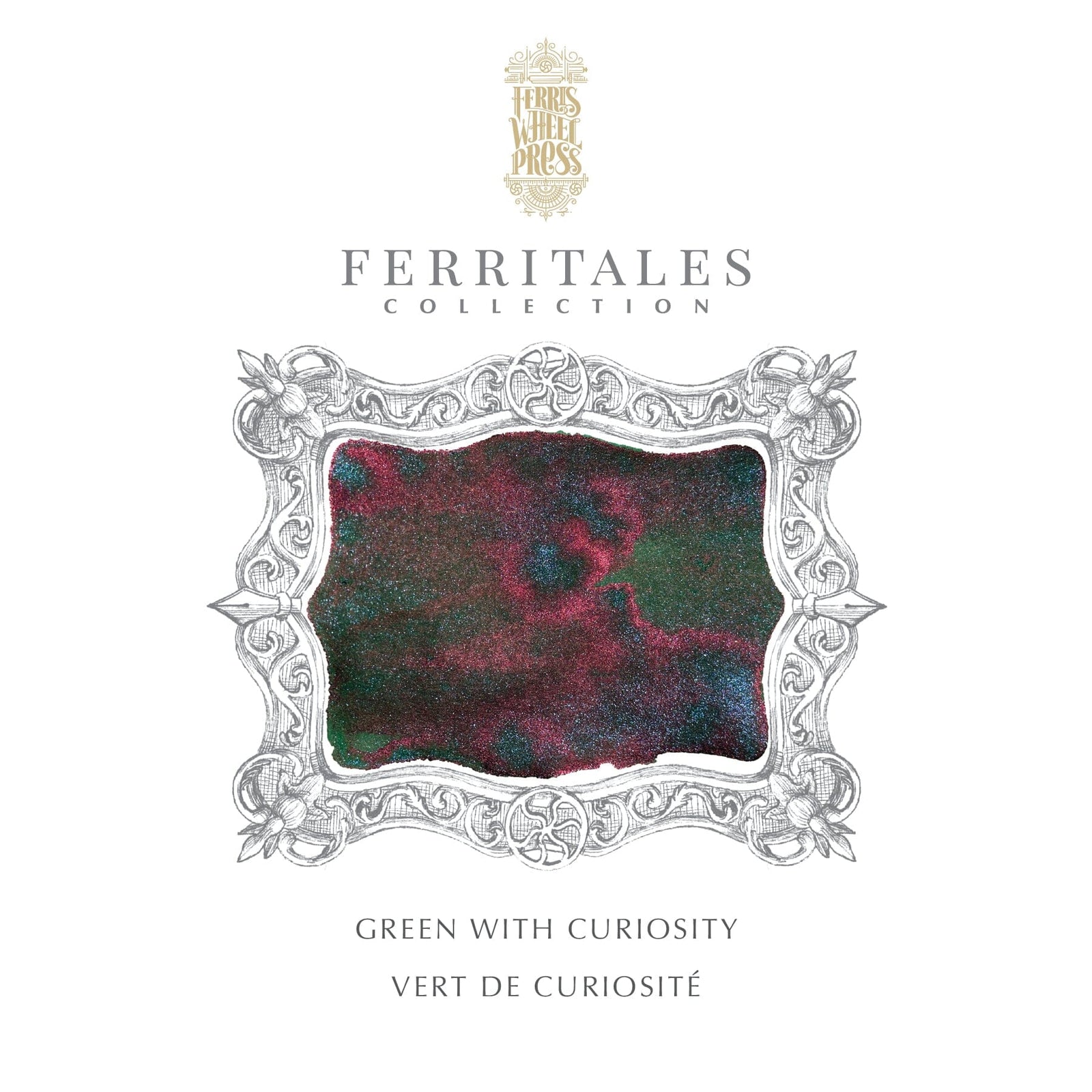 FerriTales - Down the Rabbit Hole - Green with Curiosity Bottled Ink Ferris Wheel Press 