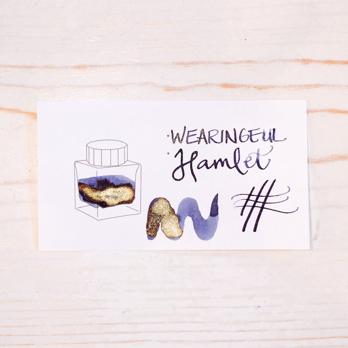 Wearingeul William Shakespeare Ink Bottled Ink Wearingeul 