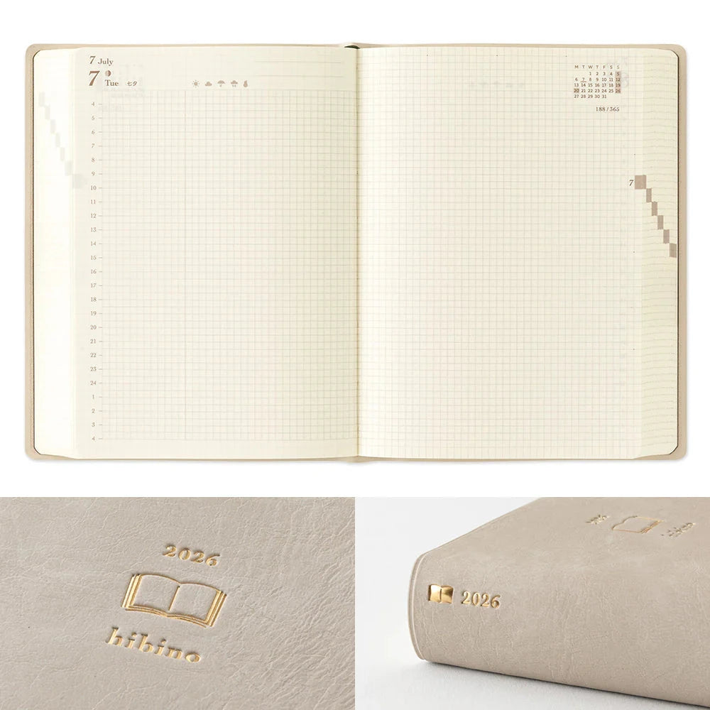 Midori Diary Hibino Planner 2026 Planner Midori 
