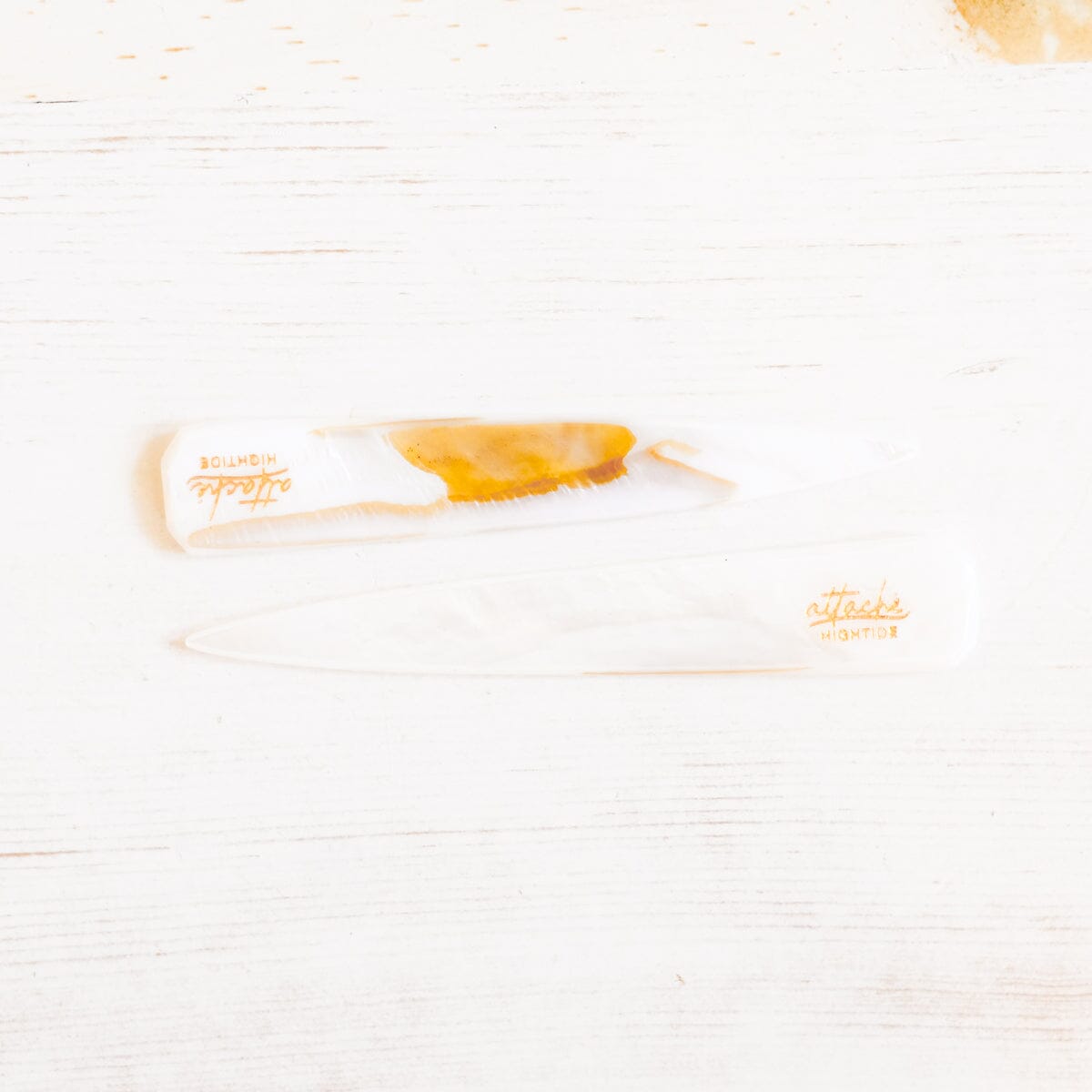 Mother of Pearl Letter Opener Notepad Penco 