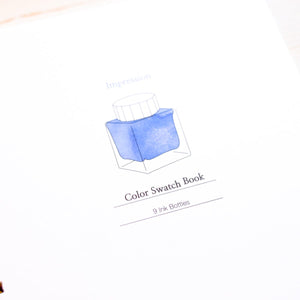 Ink Color Swatch Book Ink Swatch Book Wearingeul 