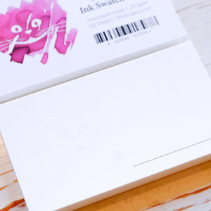 Ink Color Swatch Card Ink Swatch Book Wearingeul 