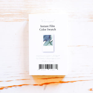 Ink Color Swatch Card Ink Swatch Book Wearingeul Instant Film 