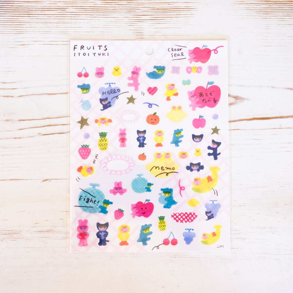 Itoi Yuki Sticker Sheet