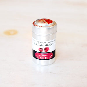 J. Herbin Fountain Pen Ink Cartridges - Tin of 6 Ink Cartridge J. Herbin 