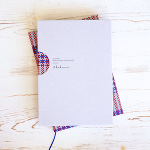 A5 notebook - Bishu Red Plaid