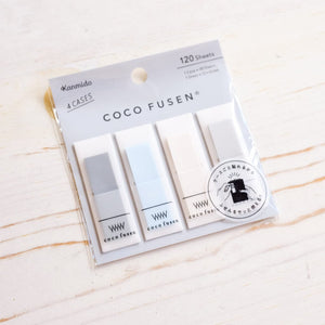 Kanmido Coco Fusen Medium Sticky Notes Sticky Note Kanmido Cool Gray 