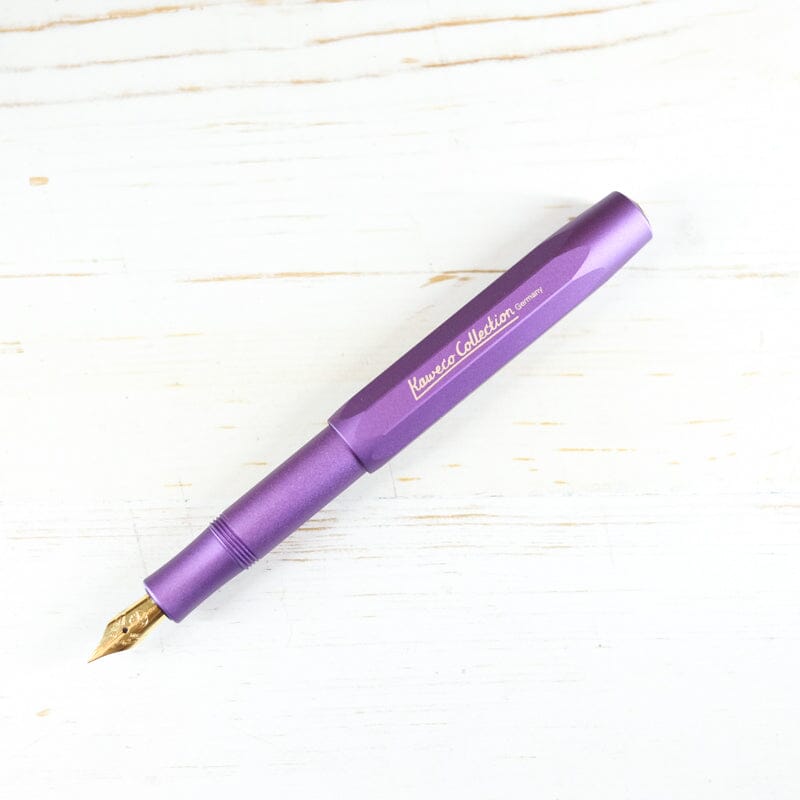 Kaweco Collection AL Sport Fountain Pen: Vibrant Violet Kaweco Pen Papillon Press 