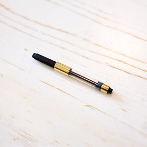 Kaweco Standard Fountain Pen Converter Ink Converter Papillon Press Black and Gold 