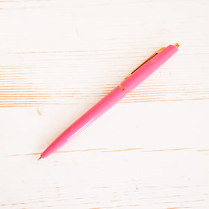 Ultra Low-Viscosity Ball Pen Ballpoint Pen Anterique Cherry Pink 
