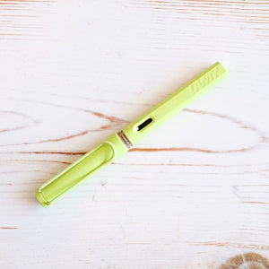 LAMY Safari Fountain Pen - Spring Green LAMY Pen Papillon Press 