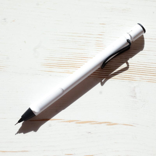 LAMY Safari Mechanical Pencil - White/Black LAMY Pen Papillon Press 