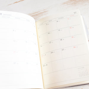 2027 Weekly Diary Poche A6 Block