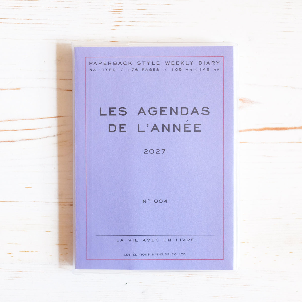 2027 Weekly Diary Poche A6 Block