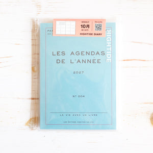 2027 Weekly Diary Poche A6 Block