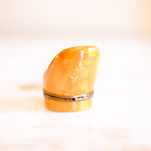 Limoges Cat in Chair Trinket Box