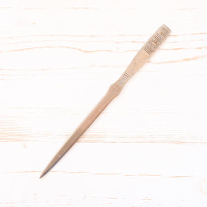 Vintage Letter Opener Letter Opener Antique Item Japanese Silver 