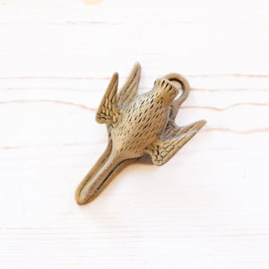 Vintage Goose Brass Clip home goods Antique Item C 