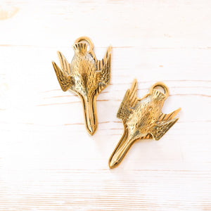 Vintage Goose Brass Clip home goods Antique Item A 