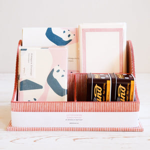 Block Printed Letter Sorter Letter Sorter Seeds of Anaar 