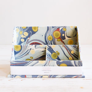 Hand-Marbled Letter Sorter Letter Sorter Seeds of Anaar 