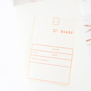 MD Diary 2027 B6 Slim