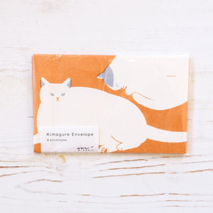 Kimagure Letter Pad & Envelopes Writing Stationery Midori Cats Envelopes 