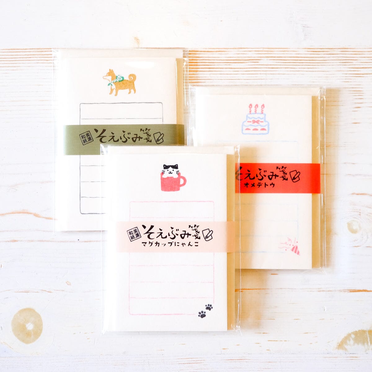 Mino Washi Mini Letter Set Note Card Furukawa Shiko 