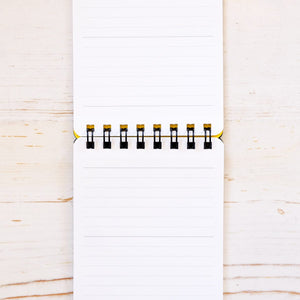 B7 Memo Pad Wire Bound Notebook Mnemosyne x Kleid 