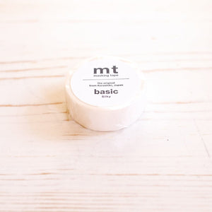 mt Washi Tape Washi Tape mt Solid: Silky White 
