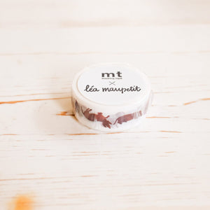 mt Washi Tape Washi Tape mt Léa Maupetit Sausage Dog: 15mm 