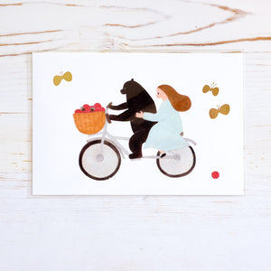 Postcard - Bicycle