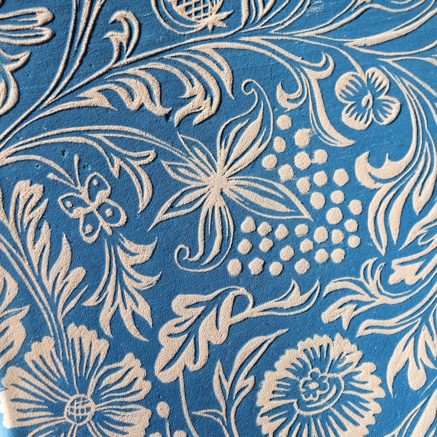 German Bouquet Leather Journal Journal Papillon Press 