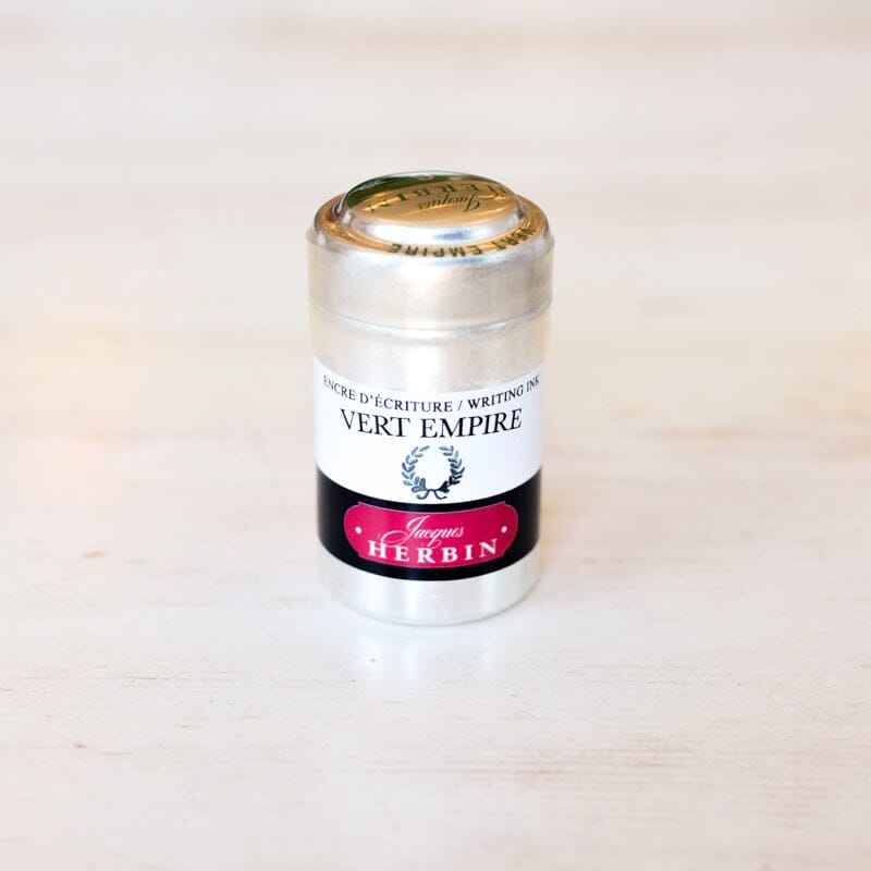 J. Herbin Fountain Pen Ink Cartridges - Tin of 6 Ink Cartridge J. Herbin 