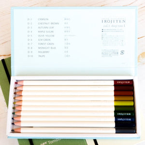 Irojiten Colored Pencils Dictionary Colored Pencil Tombow 