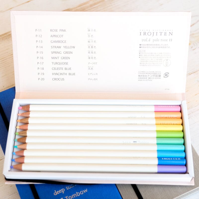 Irojiten Colored Pencils Dictionary Colored Pencil Tombow 