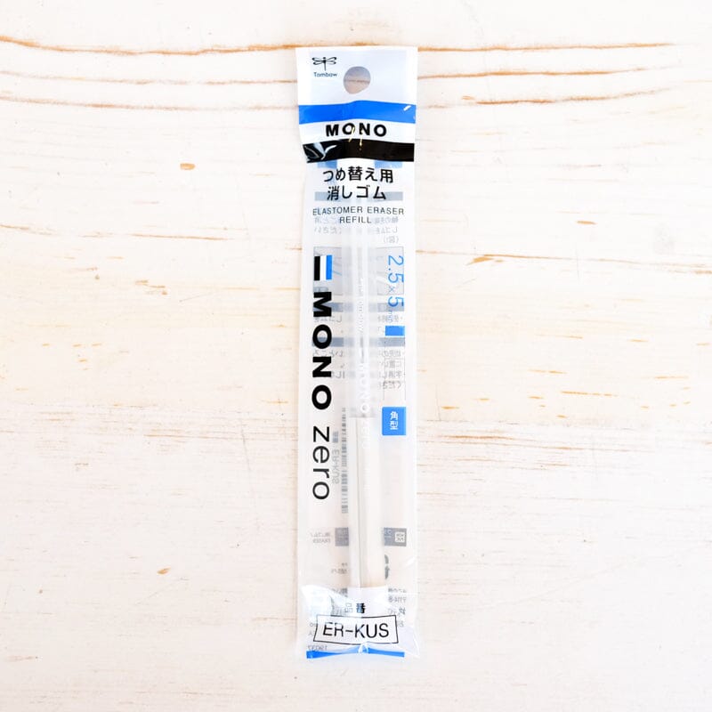 Mono Zero Eraser Refill - Rectangle Eraser Papillon Press 