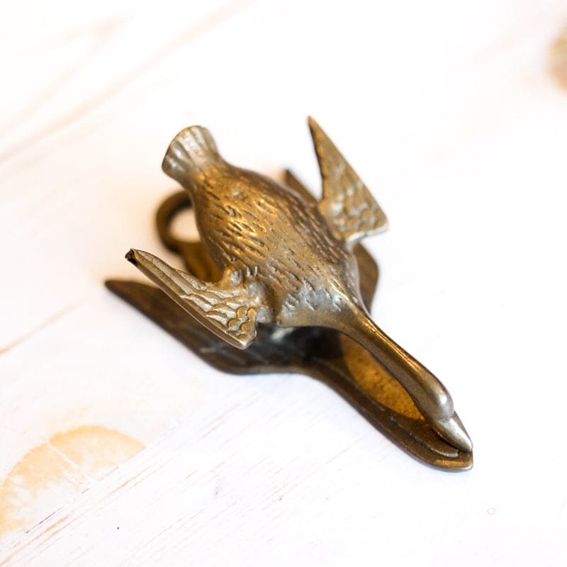 Vintage Goose Brass Clip home goods Antique Item 