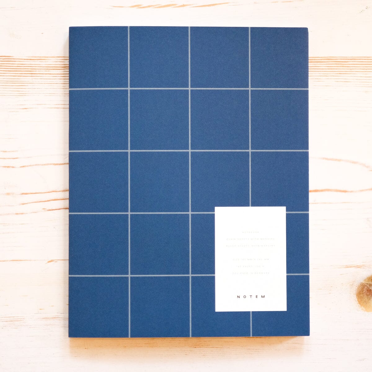 Notem Uma Notebook - Large Notebook Notem Dark Blue 