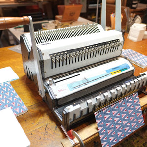 American Victorian Wire-Bound Notebook Wire Bound Notebook Papillon Press 