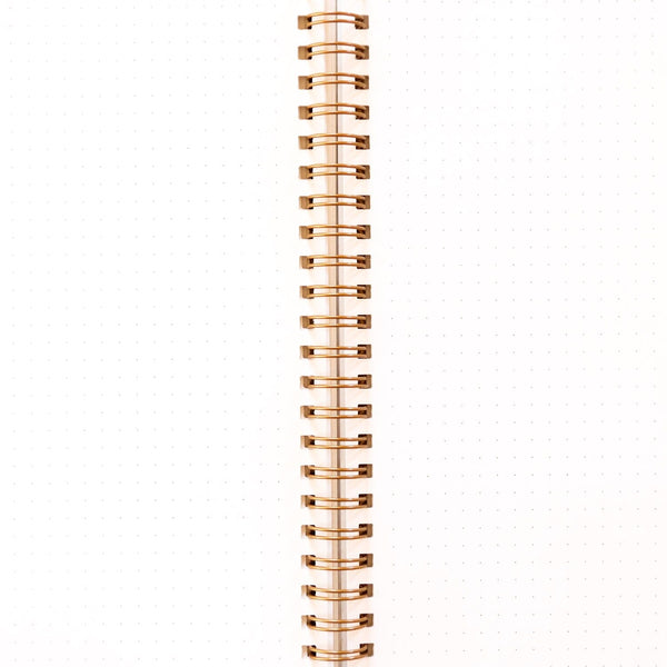 Nouveau Iris Wire-Bound Notebook - Papillon Press