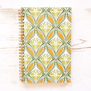 Nouveau Iris Wire-Bound Notebook Wire Bound Notebook Papillon Press 