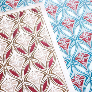 Nouveau Iris Print II Art Print Papillon Press 