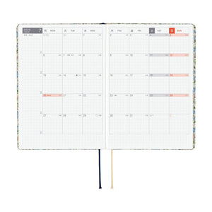Hobonichi Techo 2026 HON A6: Liberty Fabrics: Sasha Kiora Planner Hobonichi 